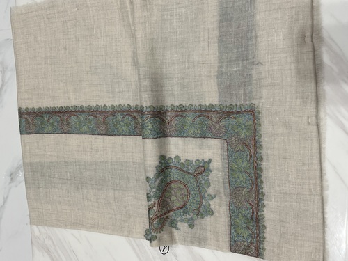 VIP-6700-56 - VIP,Pashmina,kashmiri,orginal,hand made embroidered,one size of this shawl are avilable.