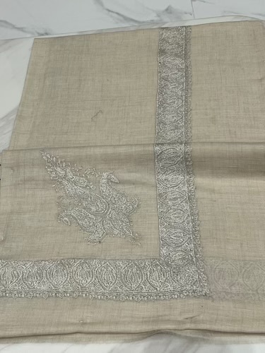 VIP-8990-53 - VIP,Pashmina,kashmiri,orginal,hand made embroidered,one size of this shawl are avilable.