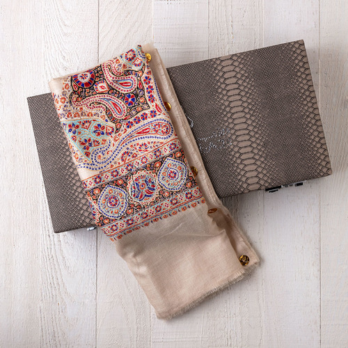 RB2-57 - ROYAL SHAWLS,Pashmina,kashmiri,orginal,hand made embroidered,one size of this shawl are avilable.