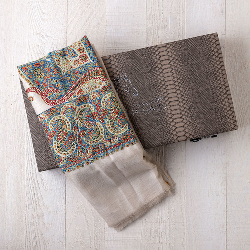 RB6-58 - ROYAL SHAWLS,Pashmina,kashmiri,orginal,hand made embroidered,one size of this shawl are avilable.