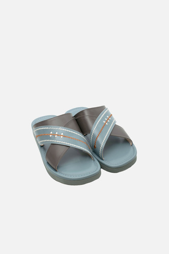 Najdeia slippers blue and gray - Najdeia slippers blue and gray