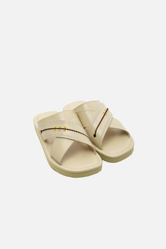 Najdeia slipper beige color - Najdeia slipper bagie color