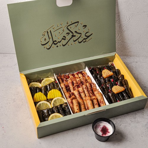 مكس مسخن ورق عنب ليمون ودبس