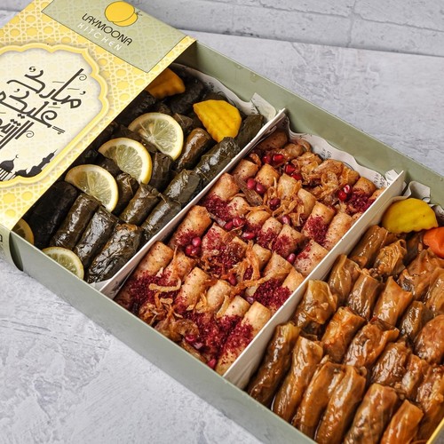 بوكس ورق عنب ليمون ومسخن وملفوف - ورق عنب ليمون ومسخن وملفوف ٩٠ حبة