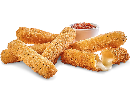 Mozzarella sticks - 6 pieces of mozzarella sticks served with marinara sauce