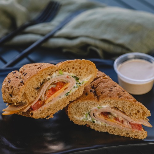 Whole Wheat Chicken Mortadella with Cheese