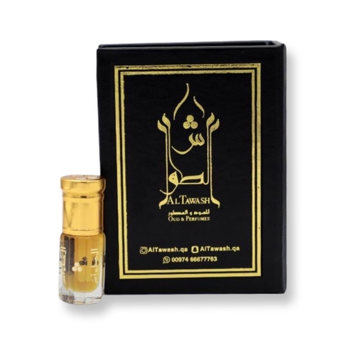 Khalta AlTawash - ‎KhaltaAlTawash, a luxurious mixture using the finest types of oud oil, natural roses and musk.‎ Suitable for all those looking for luxury and excellence,‎ 
 ‎Note: the picture is for the size of a quarter of tola‎