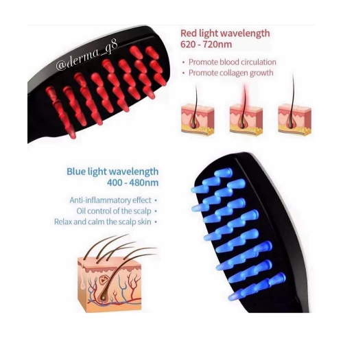 Derma Q8  - LED comb 1