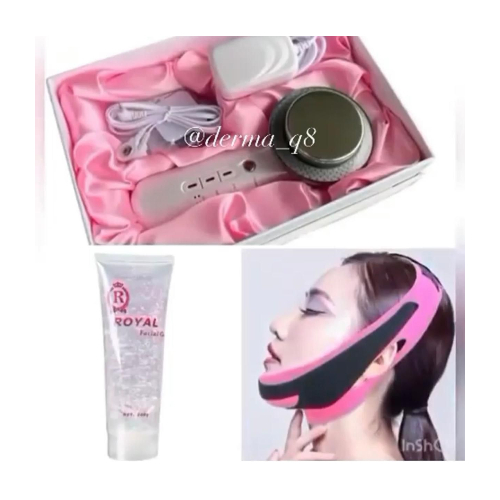 Derma Q8  - Ultrasonic Device Package + Corset + Gel