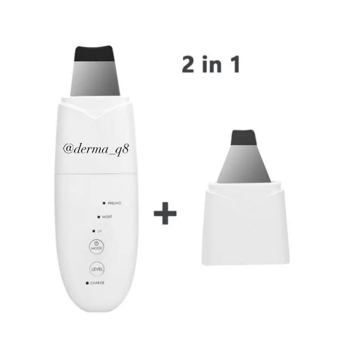 Derma Q8  - Ultrasonic And Wireless Sander With Two Heads