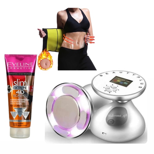 Derma Q8  - slimming device+slim cream+belt