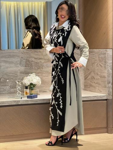 كود ٥٧ - Write measurements ( length - shoulder - chest - waist - hip —sleeve) in the boxonly one color