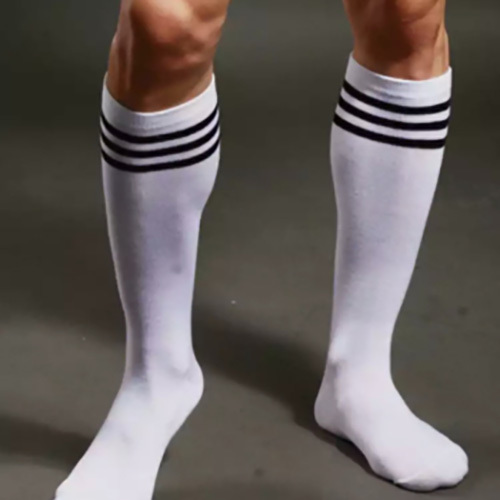 Plain White Long Socks - Size 36-44