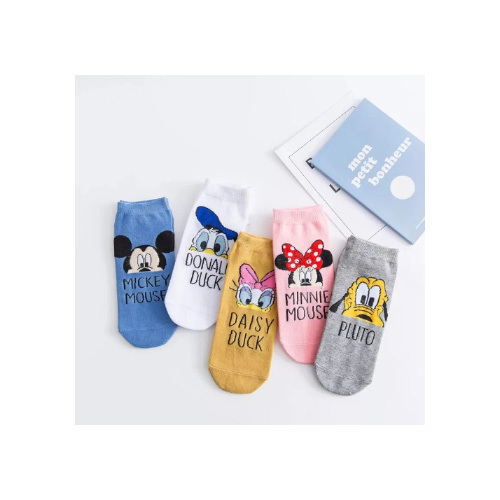 Mickey Mouse Collection with text - Free size 36-42 cotton