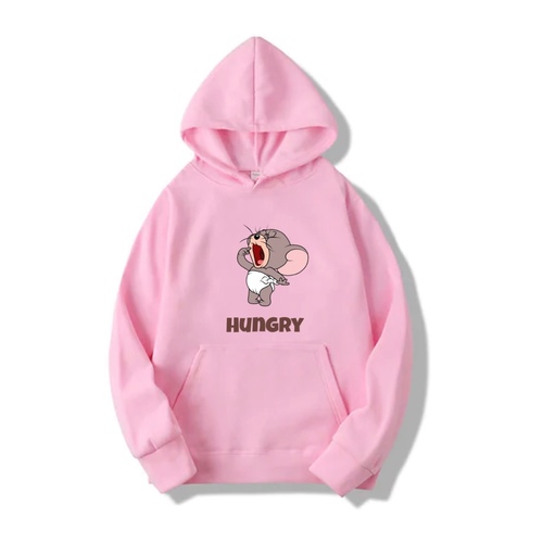 Hungry - hoodie - قطن