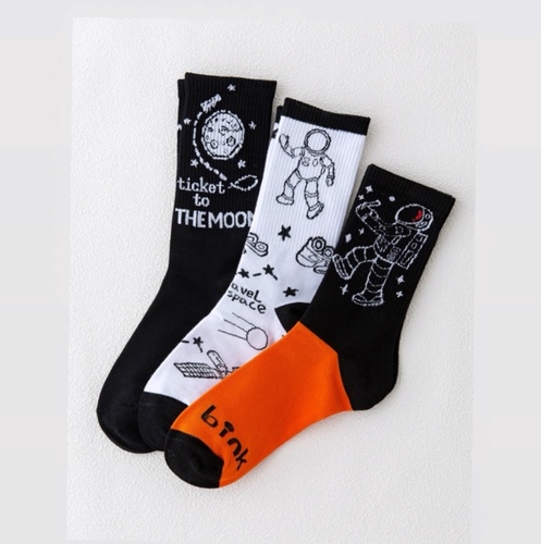 Funky Room - NASA (3 socks) - Size 36-44