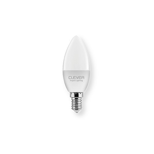 WARM LIGHT CLEVER LED C37 E14-5W