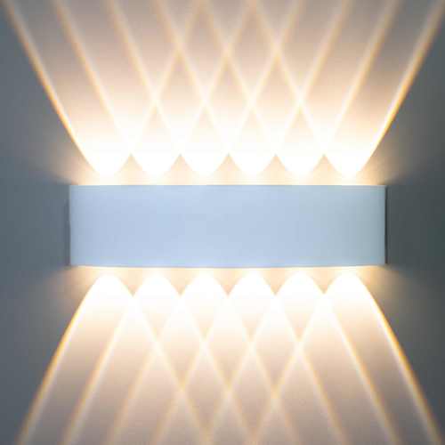 Clever - Wall Lamp12W WHITE OUT 320x80x35