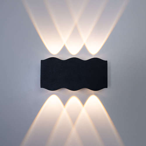 Clever - Wall Lamp 6W BLACK  160x80x35mm