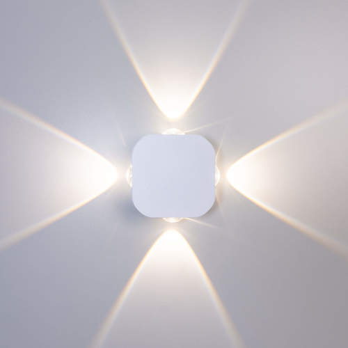 Clever - Wall Lamp WHITE  4W  100x100x35mm