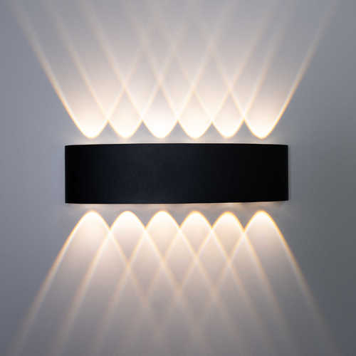 Clever - Wall Lamp12 W BLACK OUT320x80x35mm