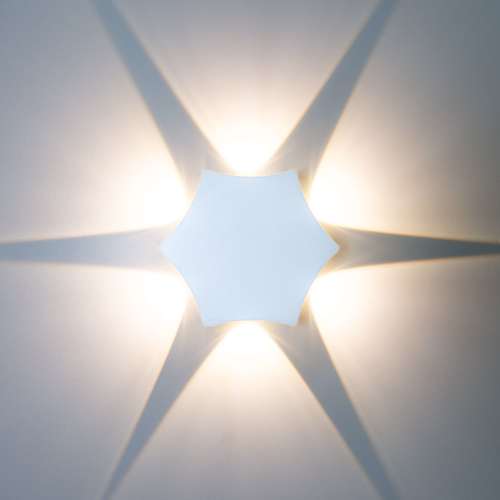 Clever - Wall Lamp WHITE  6W 135x40mm