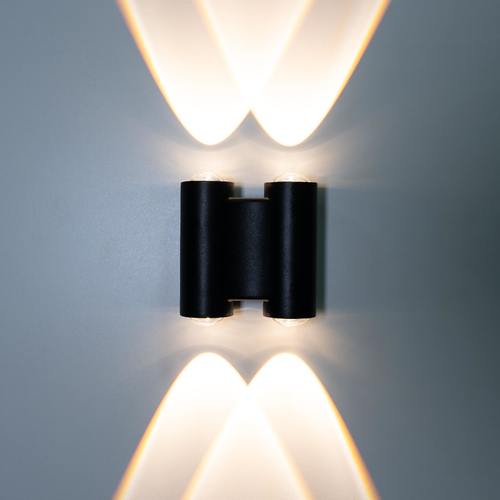 Clever - Wall Lamp 4W BLACK 85x40x80mm