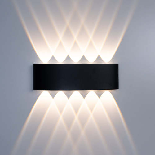 Clever - Wall Lamp BLACK  10W 270x80x35