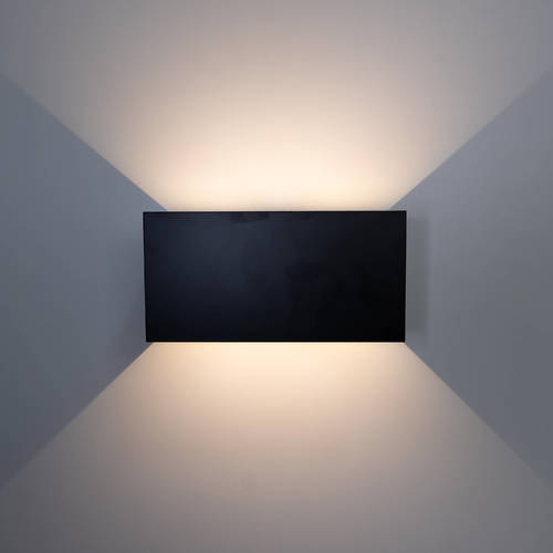 Wall Lamp BLACK  12W  200x100x100