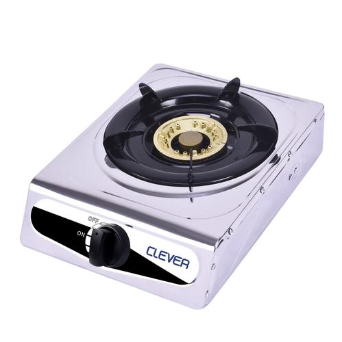 CLEVER GAS STOVE CGC1SS 1 burners with IGINATION  .4MM STAINLESS STEEL