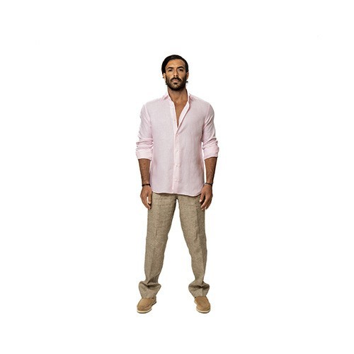 بنطلون  كابري لنن بيج غامج  ايطالي 100‎%‎لنن