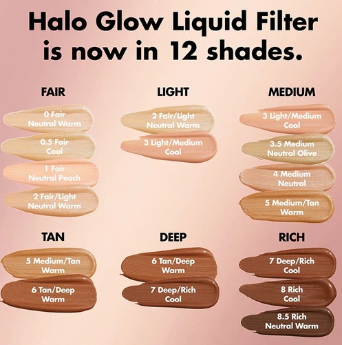Halo Glow Liquid Filter