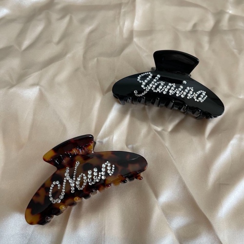 Customised hair clip