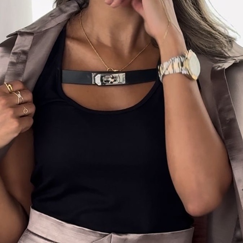 BELTED TANK TOP II