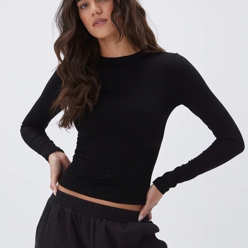 Cotton Long Sleeve Top