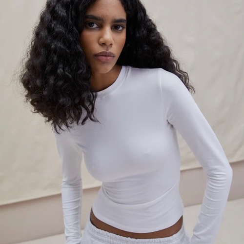 Cotton Long Sleeve Top