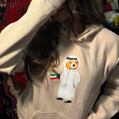 february teddy hoodie