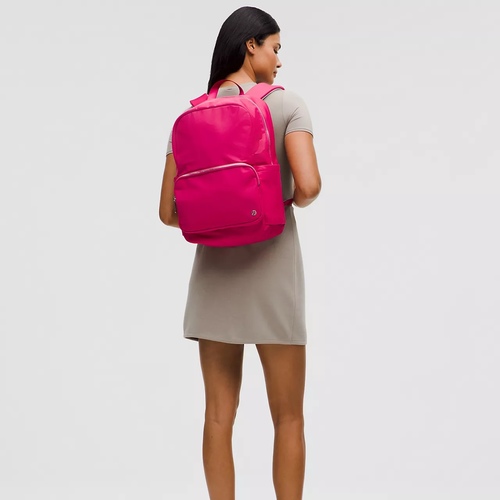Raspberry Coulis Everywhere Backpack 22LMetal Hardware