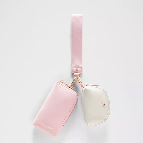 Dual Pouch Wristlet Wallet