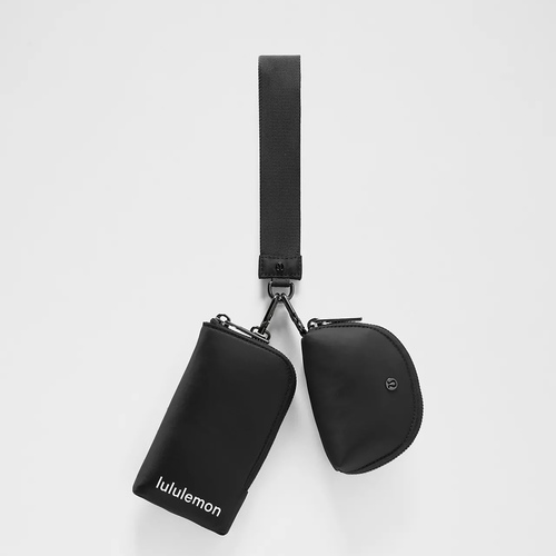 Dual Pouch Wristlet Wallet