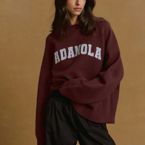 Oversized Knit Sweatshirt