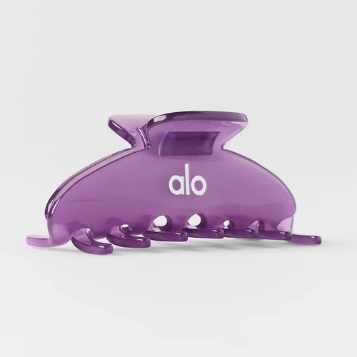 90’s Claw Clip Plum Kiss Clear