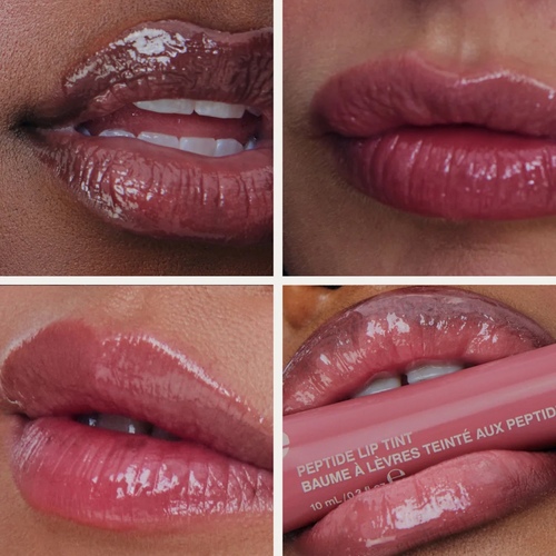 salty tan peptide lip tint