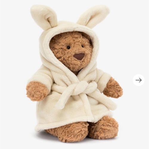 Bartholomew Bear Bathrobe Outfit