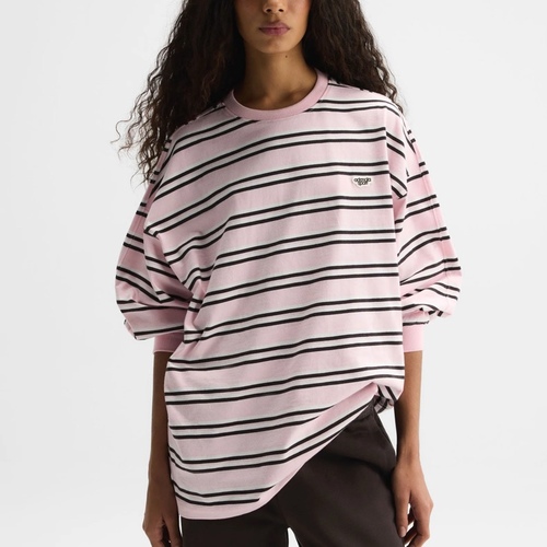 Stripe Long Sleeve T-shirt - Cloud Pink