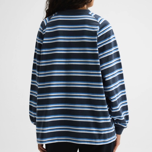 Stripe Long Sleeve T-shirt - Blue