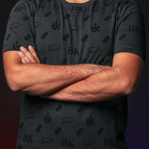Plain LOGo Black T-Sirt