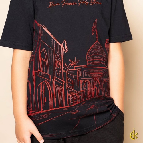 T-Shirt “ aba al-shuhada “ - Red