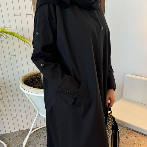 A30 - قصه كلوش /الخام ترنش كوت/متوفره مع ملفع