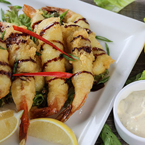 Butter Shrimp Tempura - 8 pcs breaded shrimp served with our special tartar